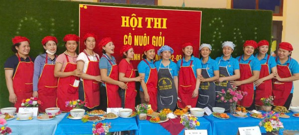 Hội thi cô nuôi giỏi